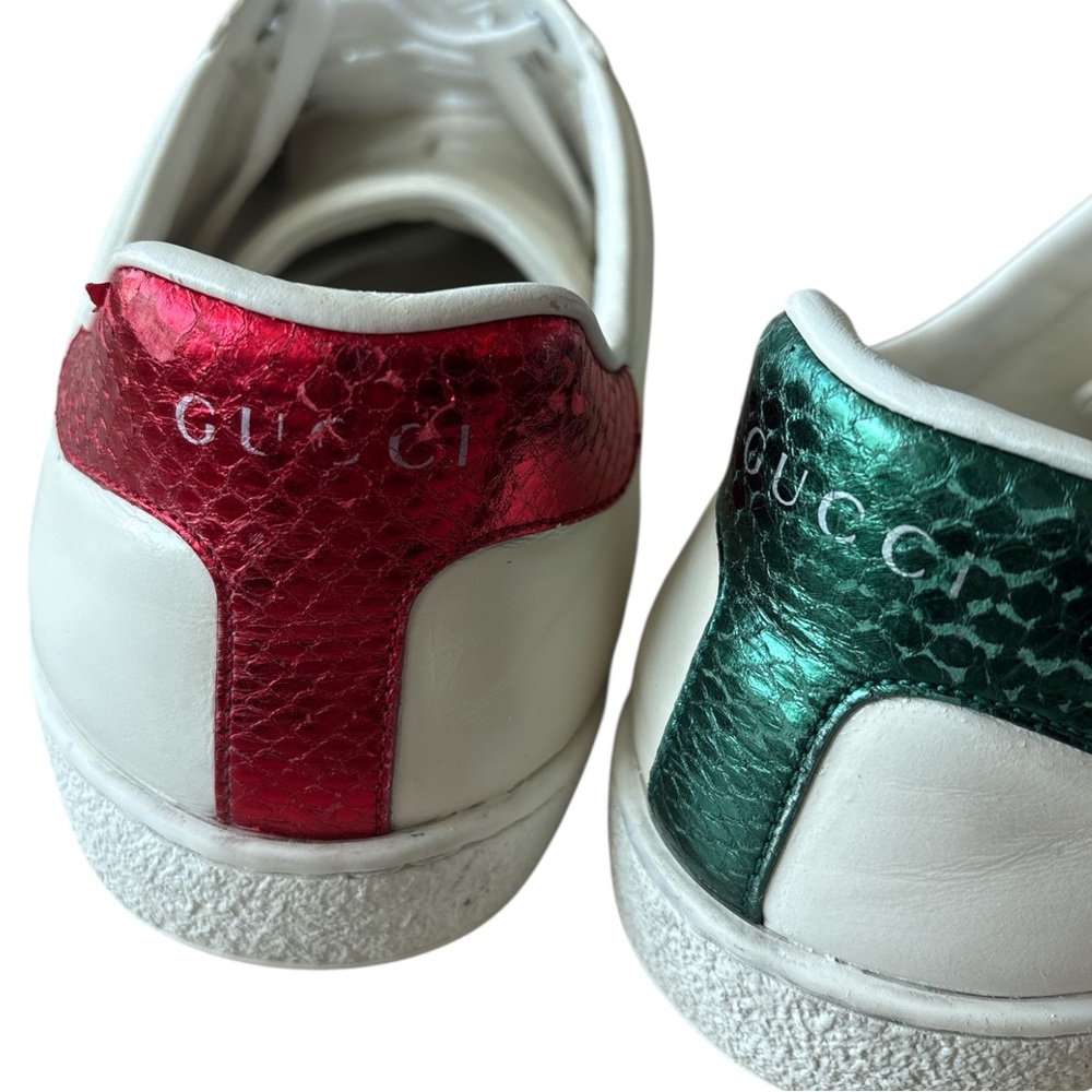 Pre-owned Gucci ACE Men Sneakers 8.5 EU - Picture 4 of 11